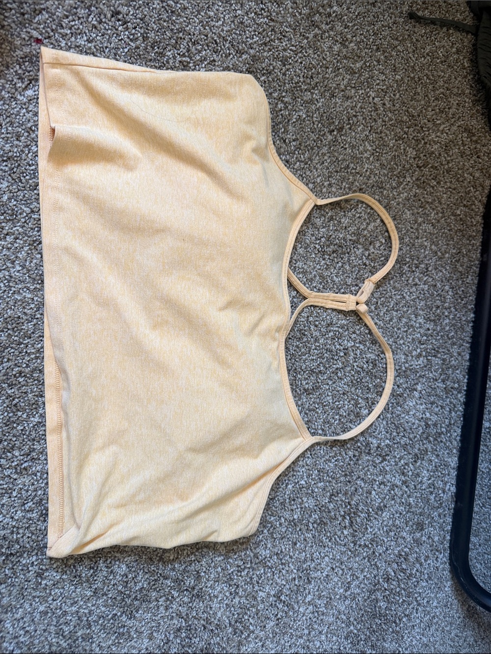 Everyday Peach Bralette with Racerback Loop